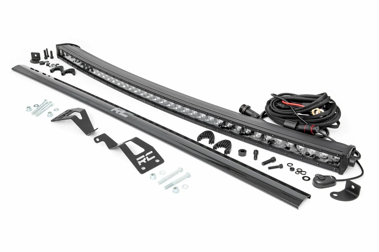 Fits Can-Am Commander 1000_Maverick LED Light Front Mount 40_ Black 97040